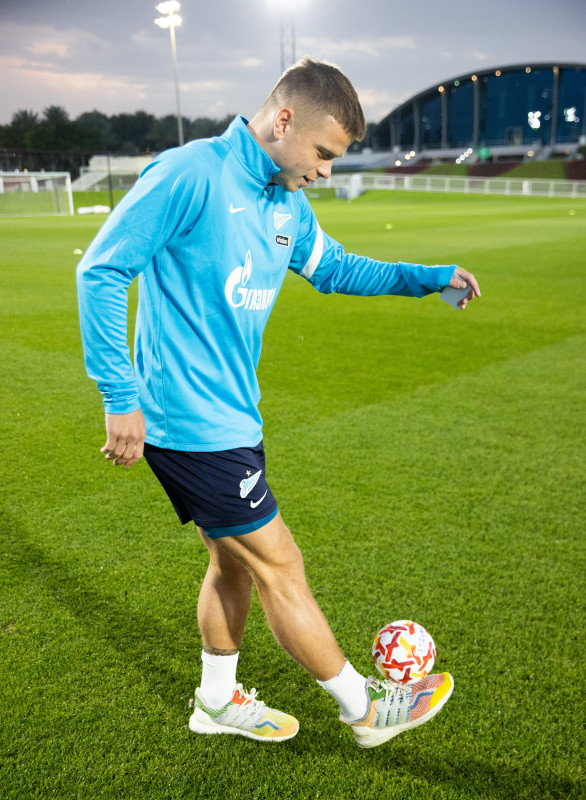 «Газпром»-тренировочные сборы в Катаре: 24 января, вечерняя тренировка