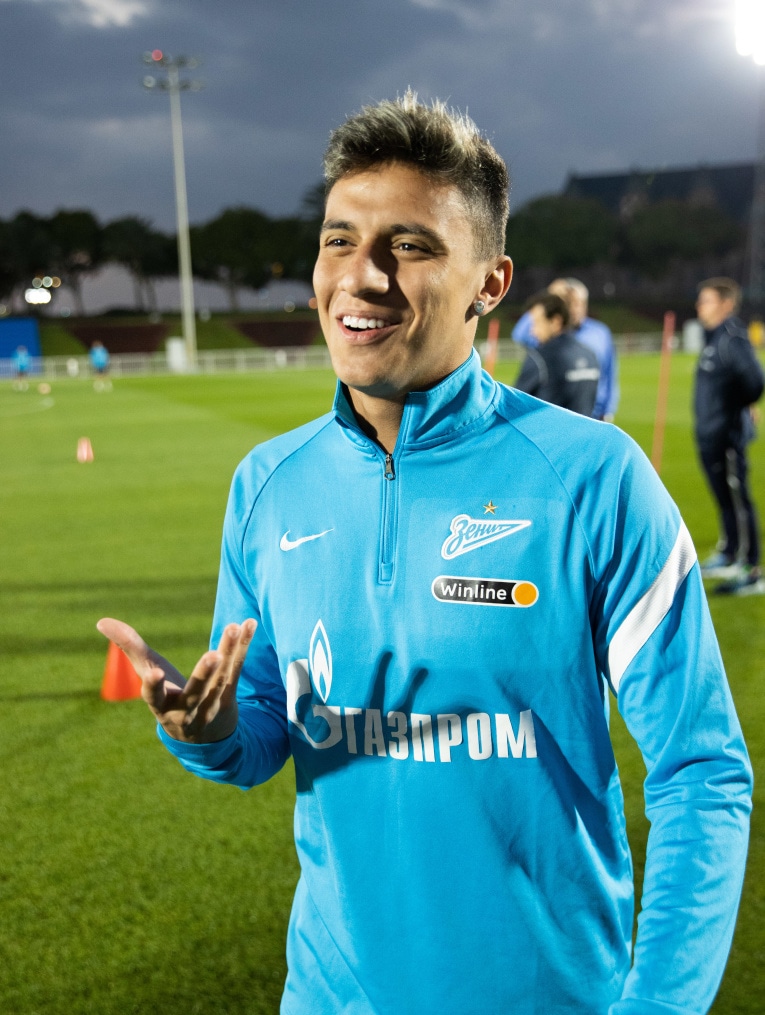 «Газпром»-тренировочные сборы в Катаре: 24 января, вечерняя тренировка