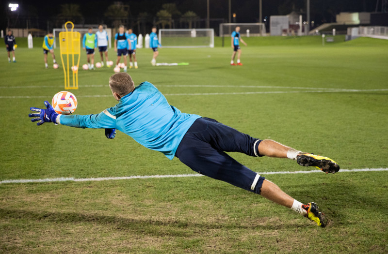 «Газпром»-тренировочные сборы в Катаре: 24 января, вечерняя тренировка