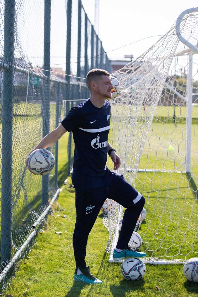 «Газпром»-тренировочные сборы «Зенита»-м в Турции: 25 января, утренняя тренировка