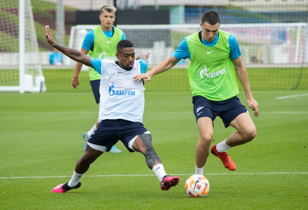 «Газпром»-тренировочные сборы в Катаре: 26 января, утренняя тренировка