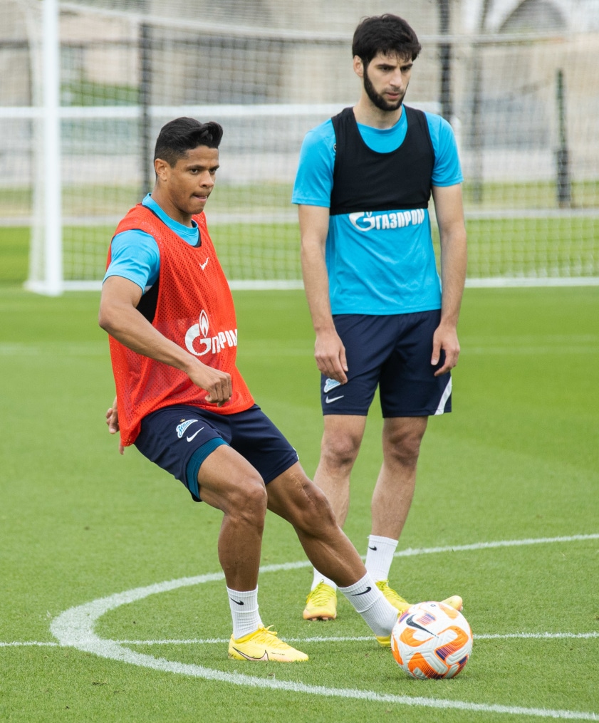 «Газпром»-тренировочные сборы в Катаре: 26 января, утренняя тренировка