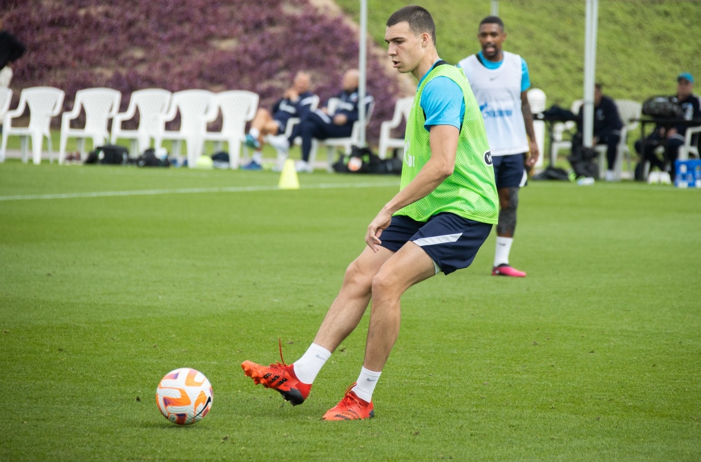 «Газпром»-тренировочные сборы в Катаре: 26 января, утренняя тренировка