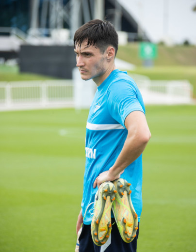 «Газпром»-тренировочные сборы в Катаре: 26 января, утренняя тренировка