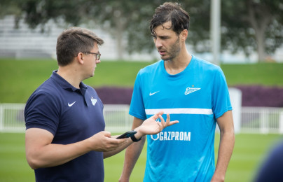 «Газпром»-тренировочные сборы в Катаре: 26 января, утренняя тренировка