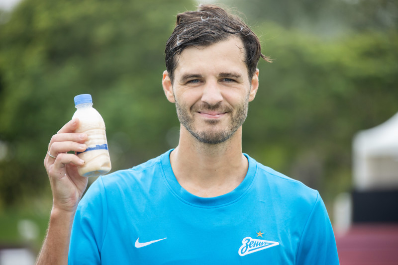 «Газпром»-тренировочные сборы в Катаре: 26 января, утренняя тренировка