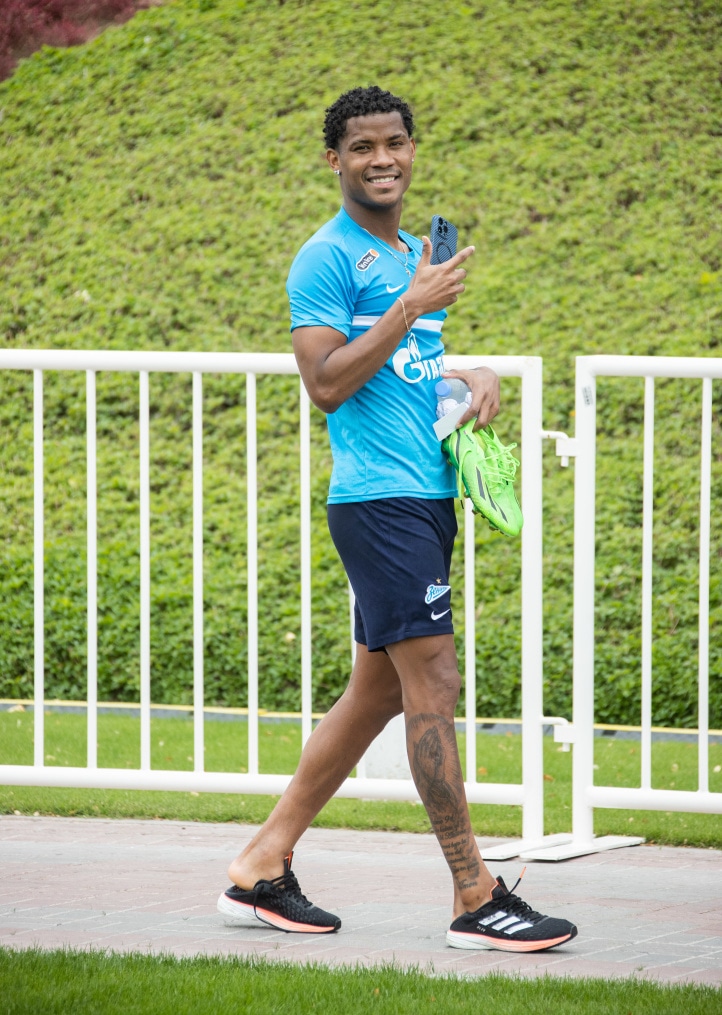 «Газпром»-тренировочные сборы в Катаре: 26 января, утренняя тренировка