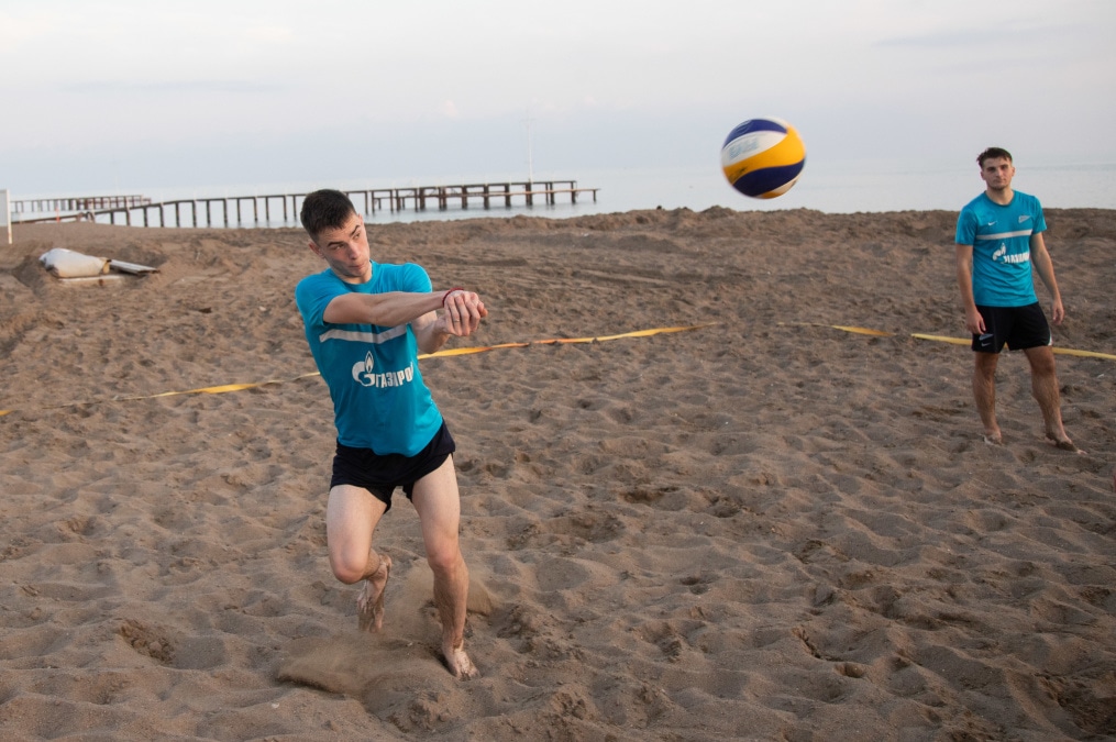 «Газпром»-тренировочные сборы «Зенита»-м в Турции: 26 января, вечерняя тренировка