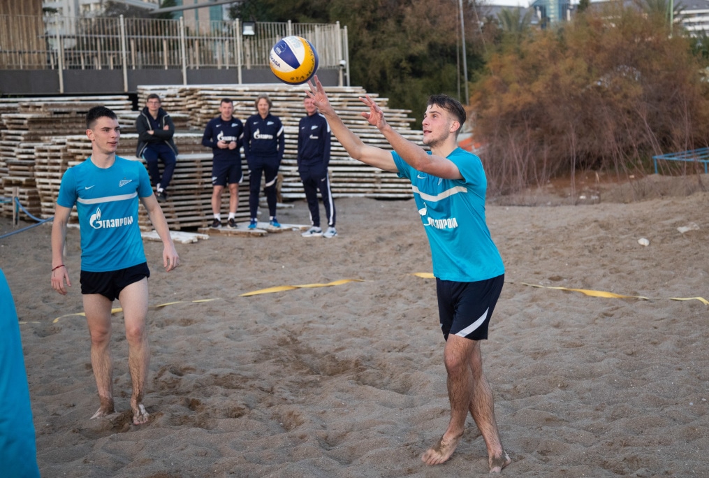 «Газпром»-тренировочные сборы «Зенита»-м в Турции: 26 января, вечерняя тренировка