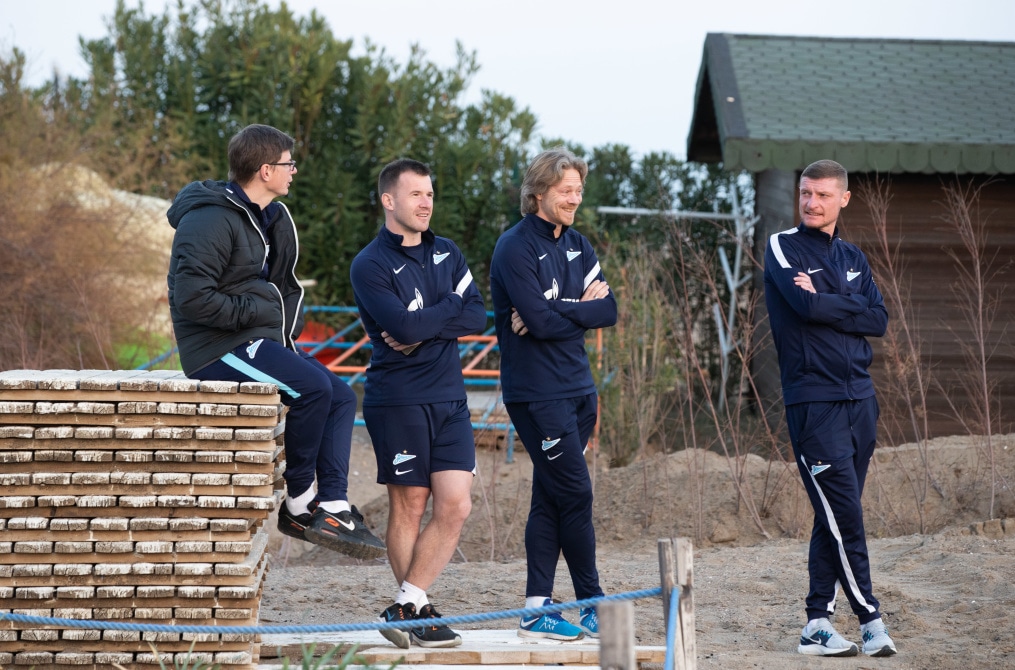 «Газпром»-тренировочные сборы «Зенита»-м в Турции: 26 января, вечерняя тренировка