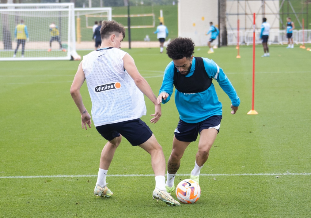 «Газпром»-тренировочные сборы в Катаре: 27 января, утренняя тренировка