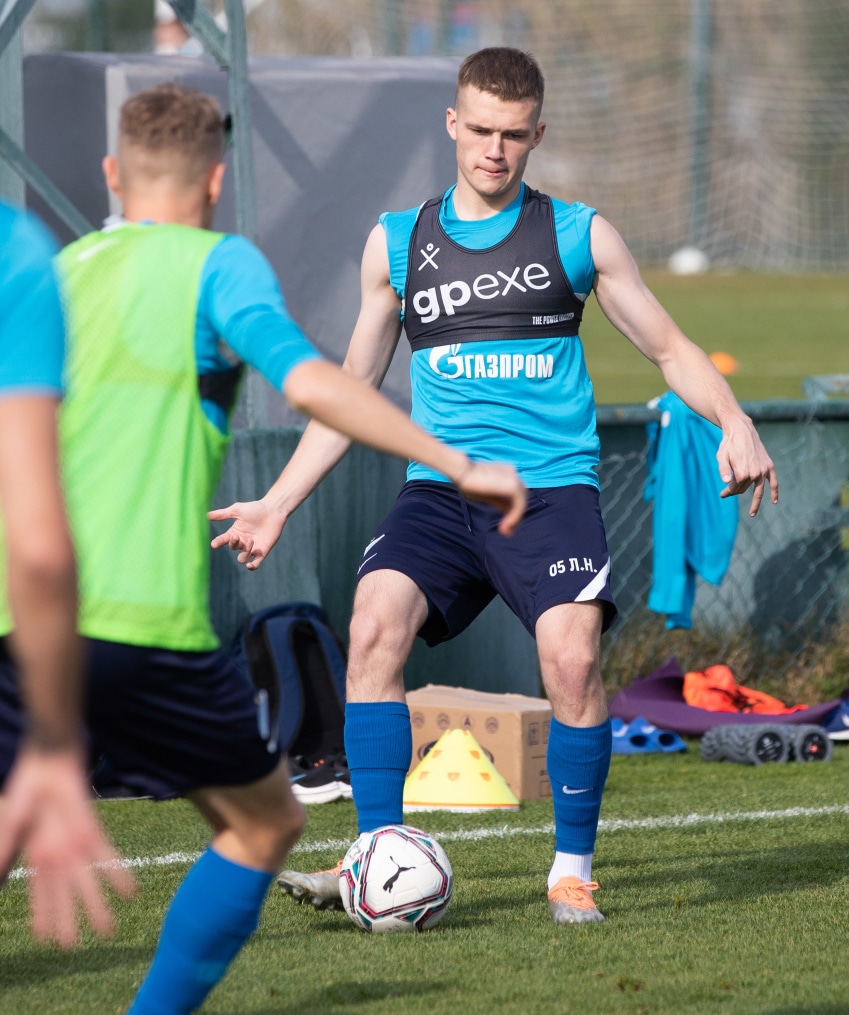 «Газпром»-тренировочные сборы «Зенита»-м в Турции: 27 января, утренняя тренировка