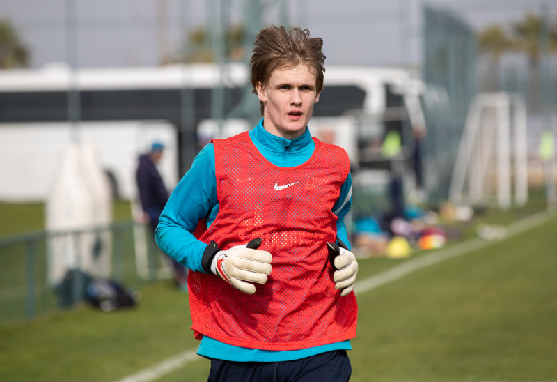 «Газпром»-тренировочные сборы «Зенита»-м в Турции: 27 января, утренняя тренировка