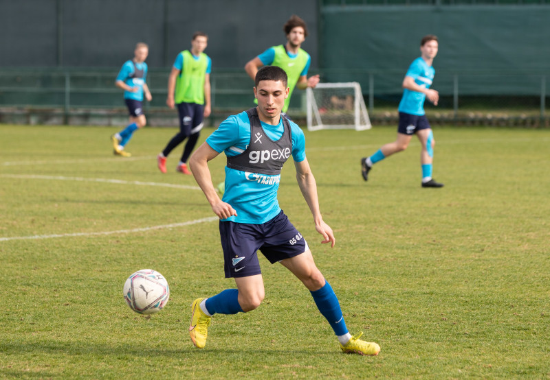 «Газпром»-тренировочные сборы «Зенита»-м в Турции: 27 января, утренняя тренировка