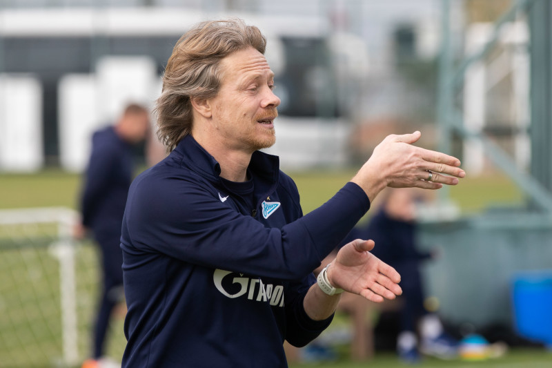 «Газпром»-тренировочные сборы «Зенита»-м в Турции: 27 января, утренняя тренировка