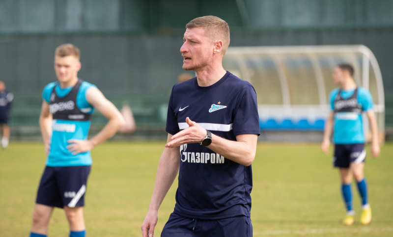 «Газпром»-тренировочные сборы «Зенита»-м в Турции: 27 января, утренняя тренировка