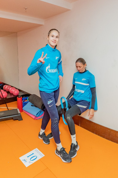 «Газпром»-тренировочные сборы женской  команды «Зенит» в Турции: 28 января, вечерняя тренировка