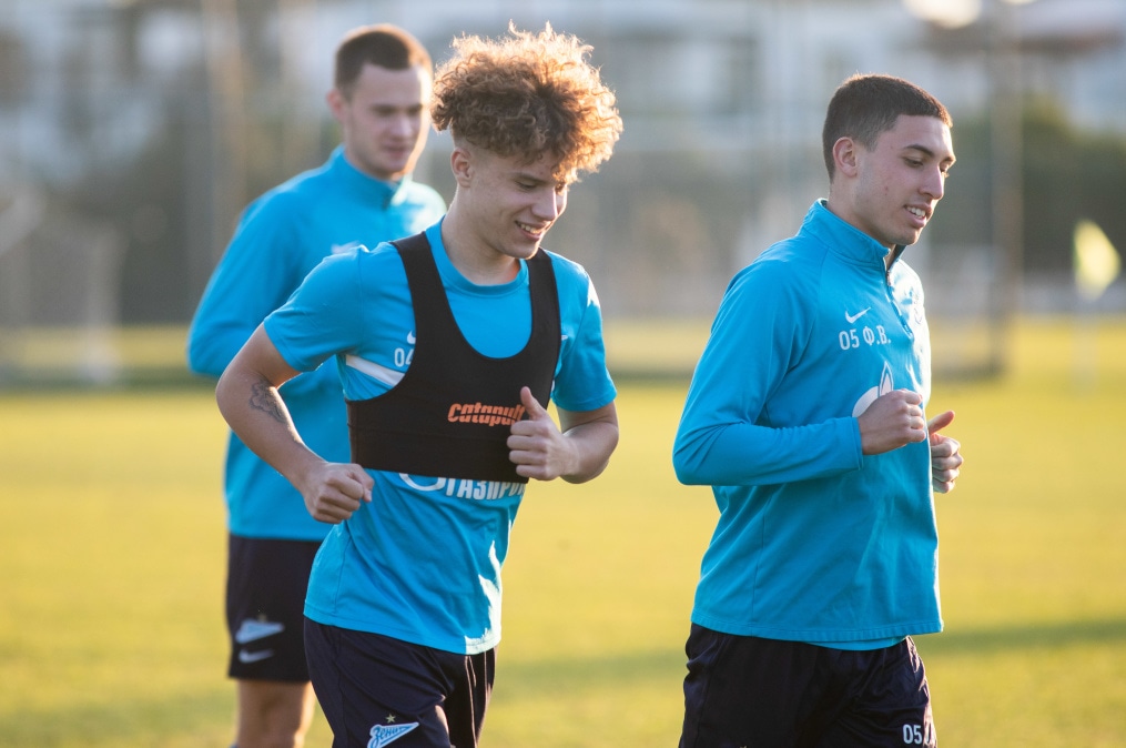 «Газпром»-тренировочные сборы «Зенита»-м в Турции: 30 января, вечерняя тренировка