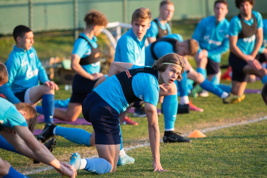 «Газпром»-тренировочные сборы «Зенита»-м в Турции: 30 января, вечерняя тренировка