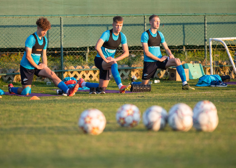 «Газпром»-тренировочные сборы «Зенита»-м в Турции: 30 января, вечерняя тренировка