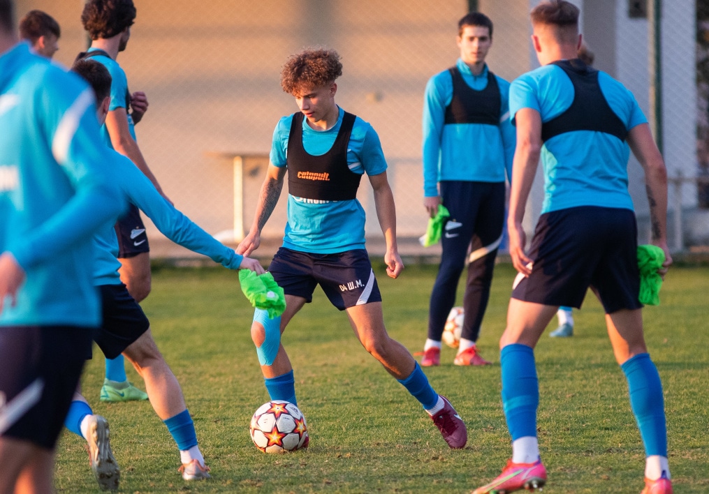 «Газпром»-тренировочные сборы «Зенита»-м в Турции: 30 января, вечерняя тренировка