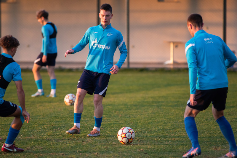 «Газпром»-тренировочные сборы «Зенита»-м в Турции: 30 января, вечерняя тренировка