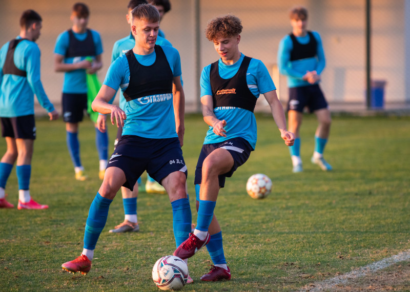 «Газпром»-тренировочные сборы «Зенита»-м в Турции: 30 января, вечерняя тренировка