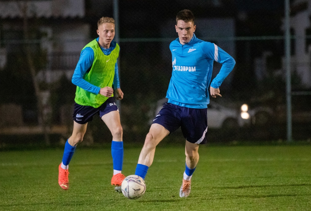 «Газпром»-тренировочные сборы «Зенита»-м в Турции: 30 января, вечерняя тренировка