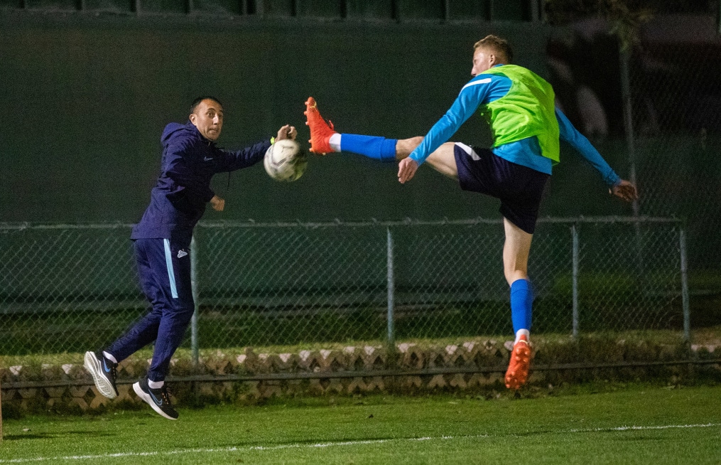 «Газпром»-тренировочные сборы «Зенита»-м в Турции: 30 января, вечерняя тренировка