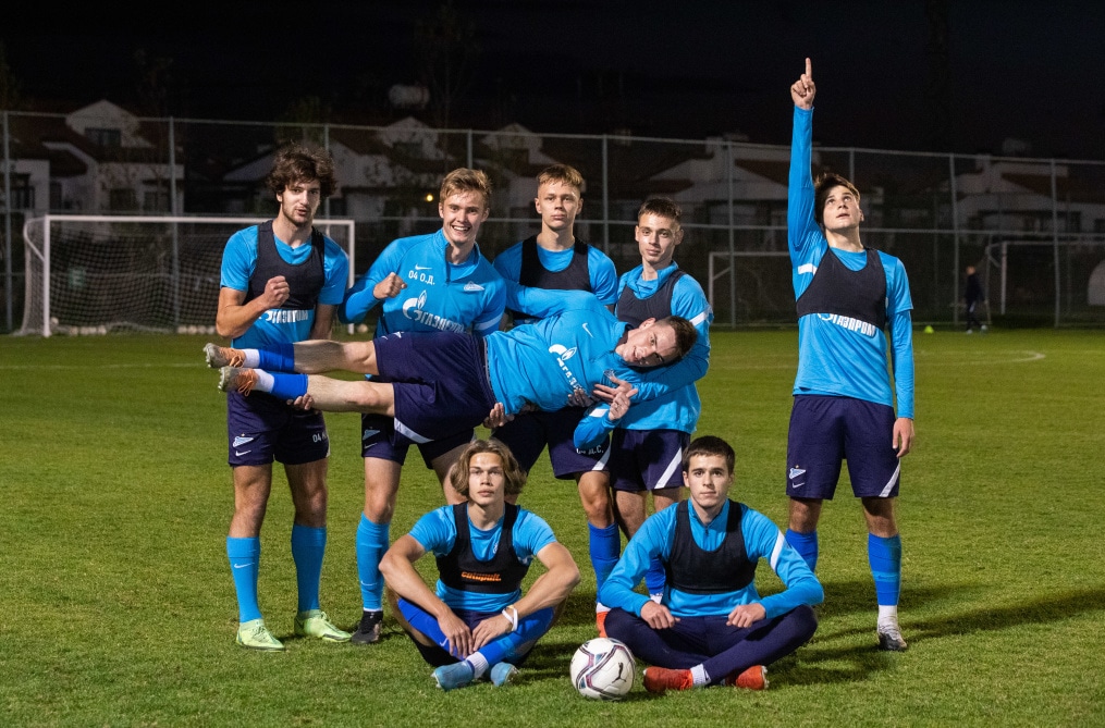 «Газпром»-тренировочные сборы «Зенита»-м в Турции: 30 января, вечерняя тренировка