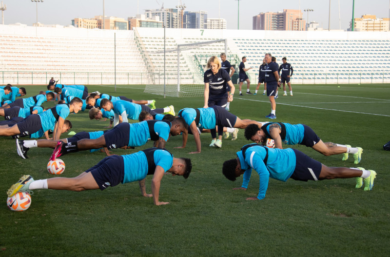 «Газпром» — тренировочные сборы в Дубае, 1 февраля: вечерняя тренировка