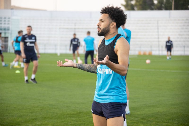 «Газпром» — тренировочные сборы в Дубае, 1 февраля: вечерняя тренировка