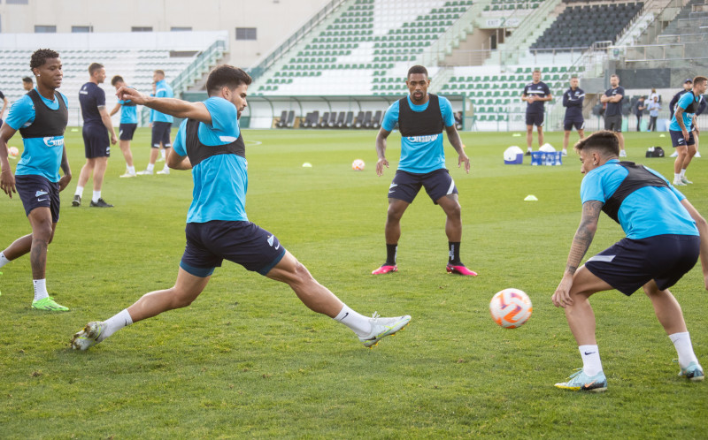 «Газпром» — тренировочные сборы в Дубае, 1 февраля: вечерняя тренировка