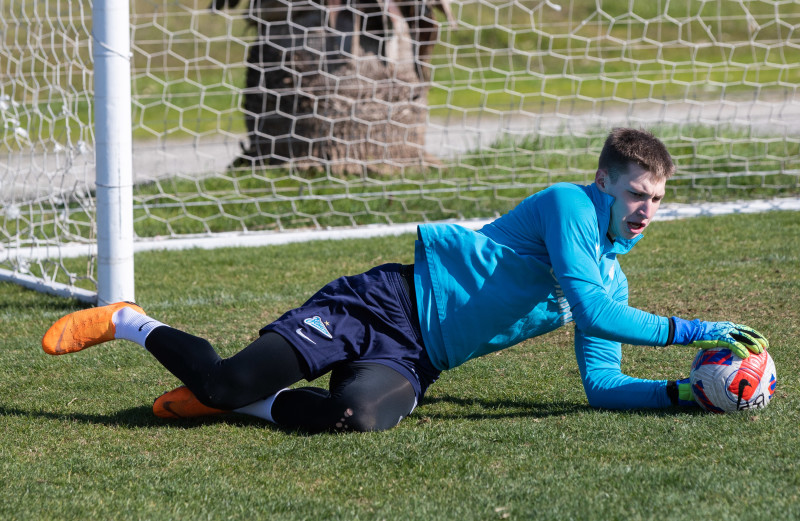 Учебно-тренировочные сборы команды «Зенит» U-19 в Турции, тренировка 31 января