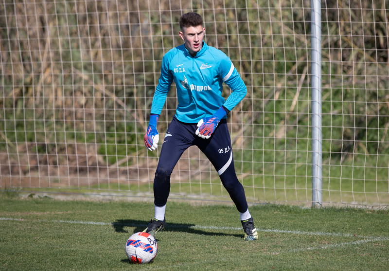 Учебно-тренировочные сборы команды «Зенит» U-19 в Турции, тренировка 31 января