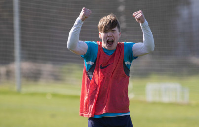 Учебно-тренировочные сборы команды «Зенит» U-19 в Турции, тренировка 31 января