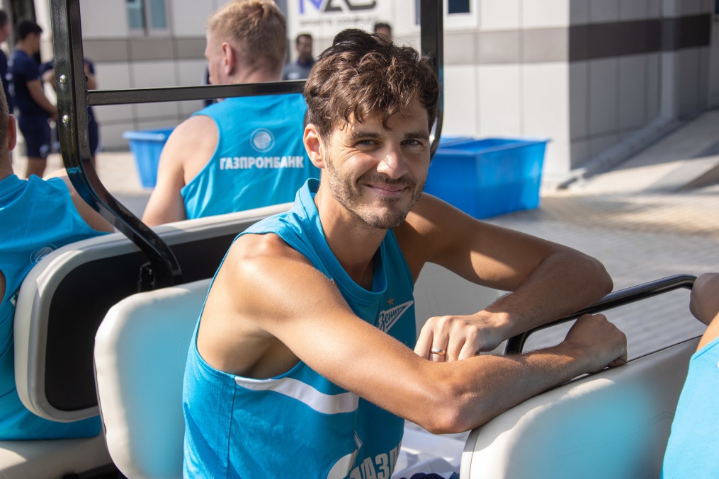 «Газпром» — тренировочные сборы в Дубае, 2 февраля: утренняя тренировка