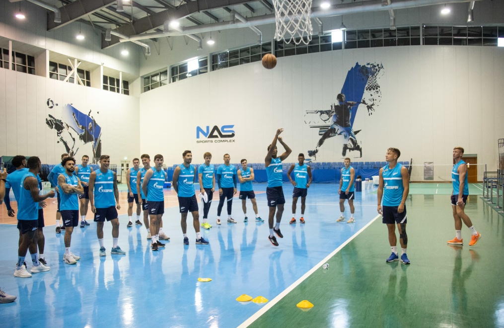 «Газпром» — тренировочные сборы в Дубае, 2 февраля: утренняя тренировка