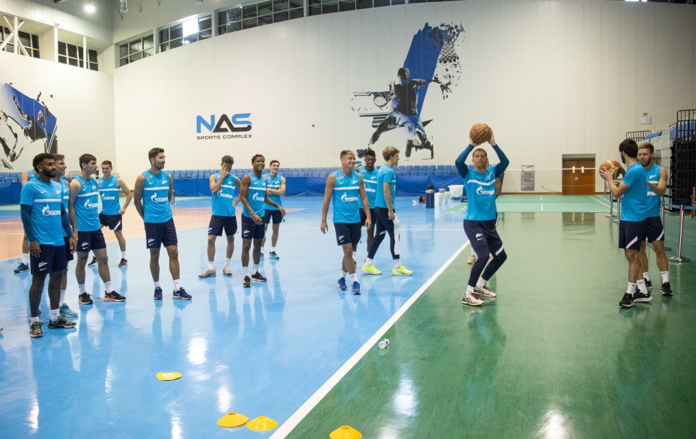 «Газпром» — тренировочные сборы в Дубае, 2 февраля: утренняя тренировка