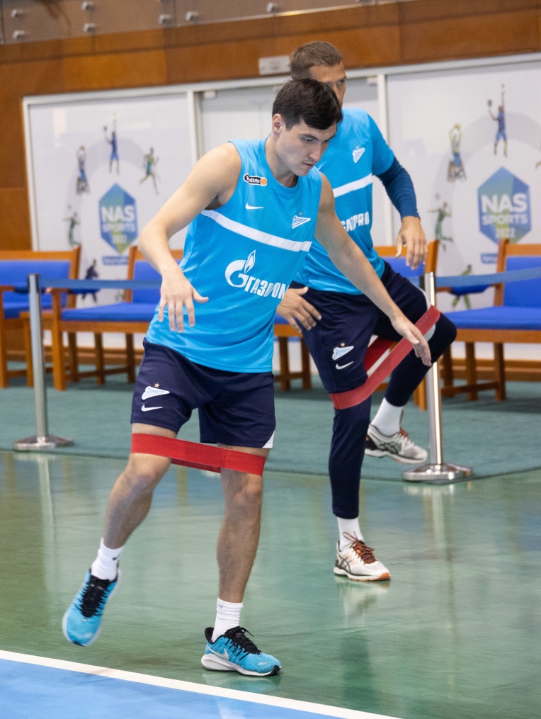 «Газпром» — тренировочные сборы в Дубае, 2 февраля: утренняя тренировка