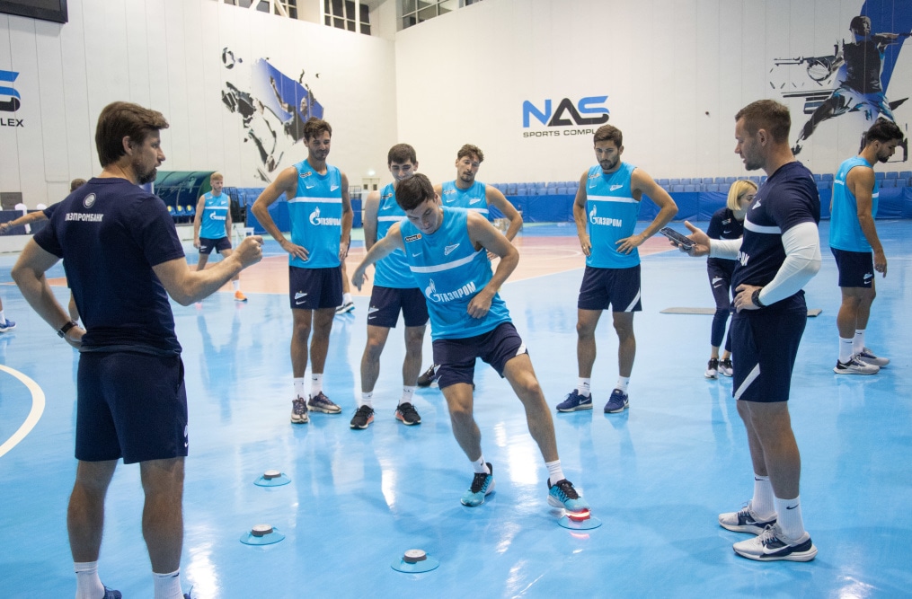 «Газпром» — тренировочные сборы в Дубае, 2 февраля: утренняя тренировка