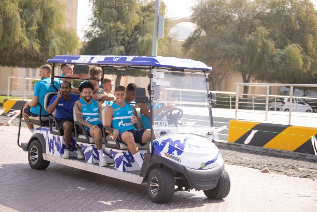 «Газпром» — тренировочные сборы в Дубае, 2 февраля: утренняя тренировка