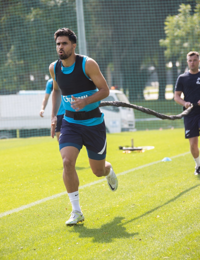 «Газпром» — тренировочные сборы в Дубае, 2 февраля: утренняя тренировка