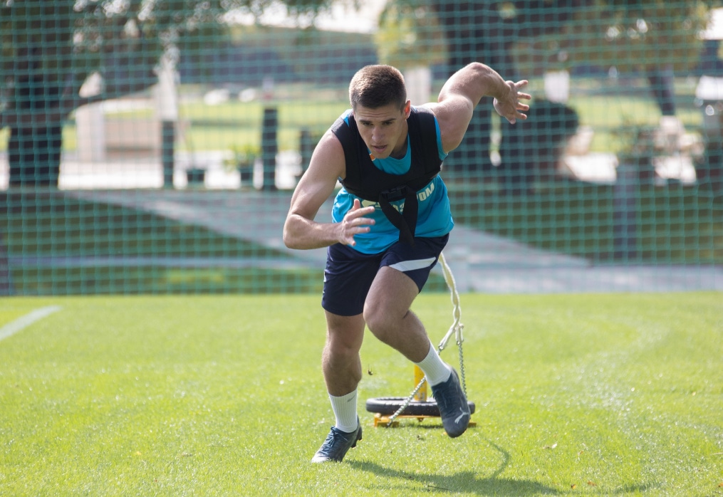 «Газпром» — тренировочные сборы в Дубае, 2 февраля: утренняя тренировка