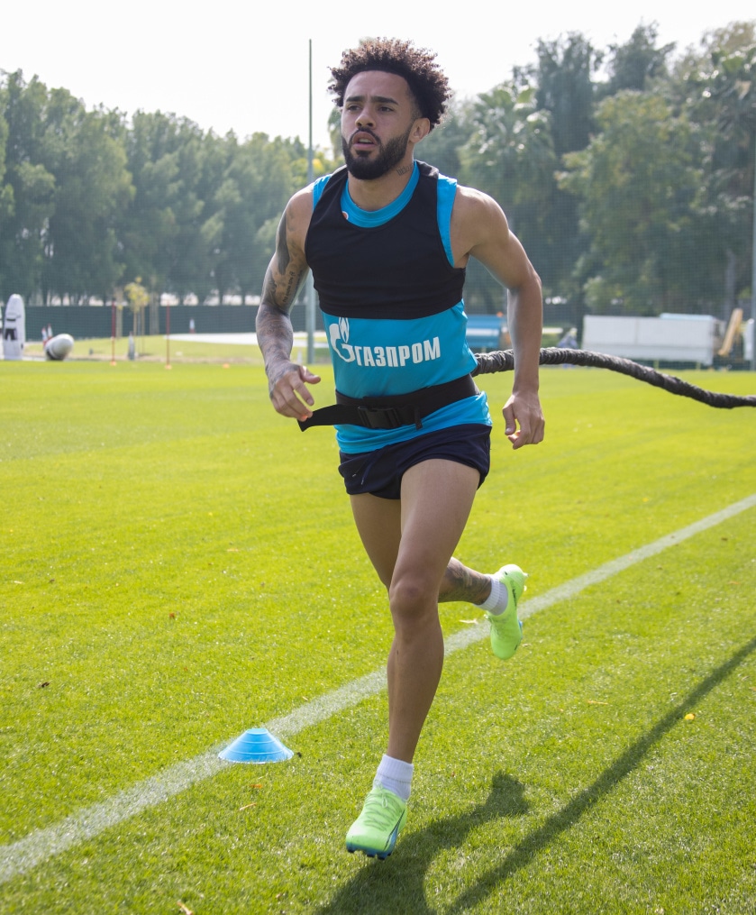 «Газпром» — тренировочные сборы в Дубае, 2 февраля: утренняя тренировка