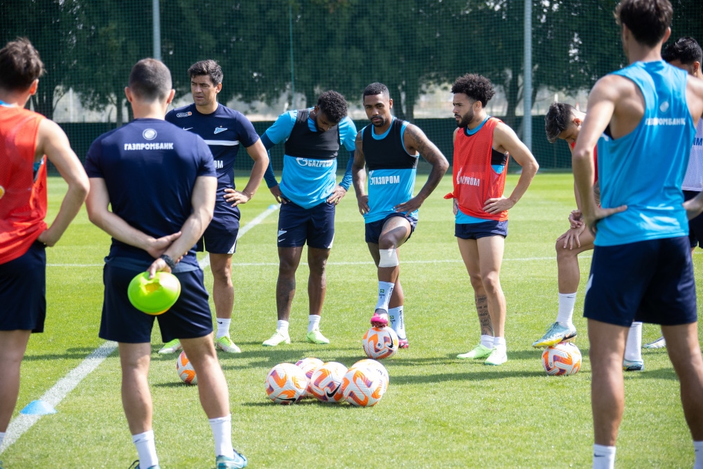 «Газпром» — тренировочные сборы в Дубае, 2 февраля: утренняя тренировка