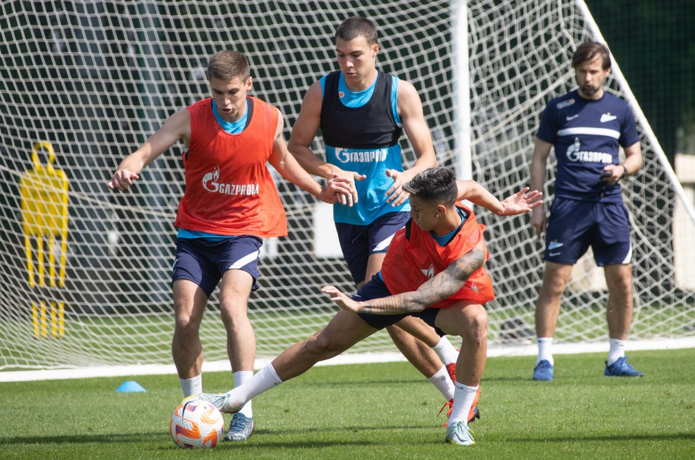 «Газпром» — тренировочные сборы в Дубае, 2 февраля: утренняя тренировка
