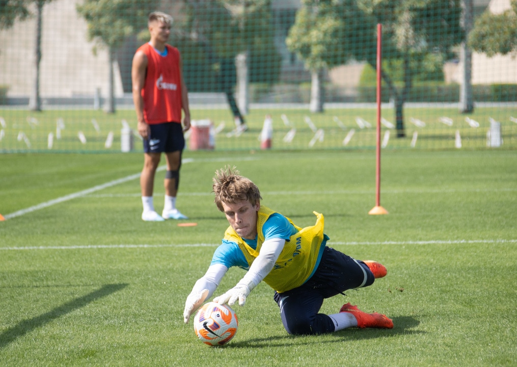 «Газпром» — тренировочные сборы в Дубае, 2 февраля: утренняя тренировка