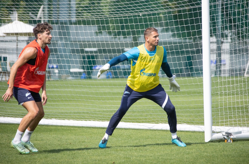 «Газпром» — тренировочные сборы в Дубае, 2 февраля: утренняя тренировка