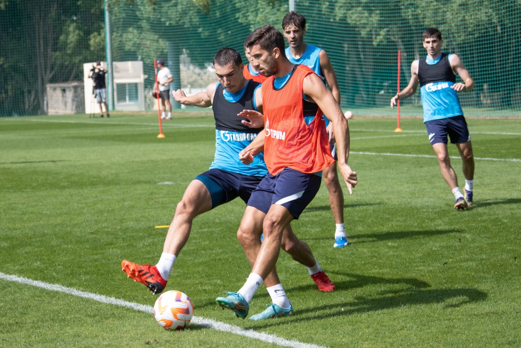 «Газпром» — тренировочные сборы в Дубае, 2 февраля: утренняя тренировка